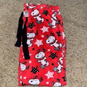 Snoopy pajama pants